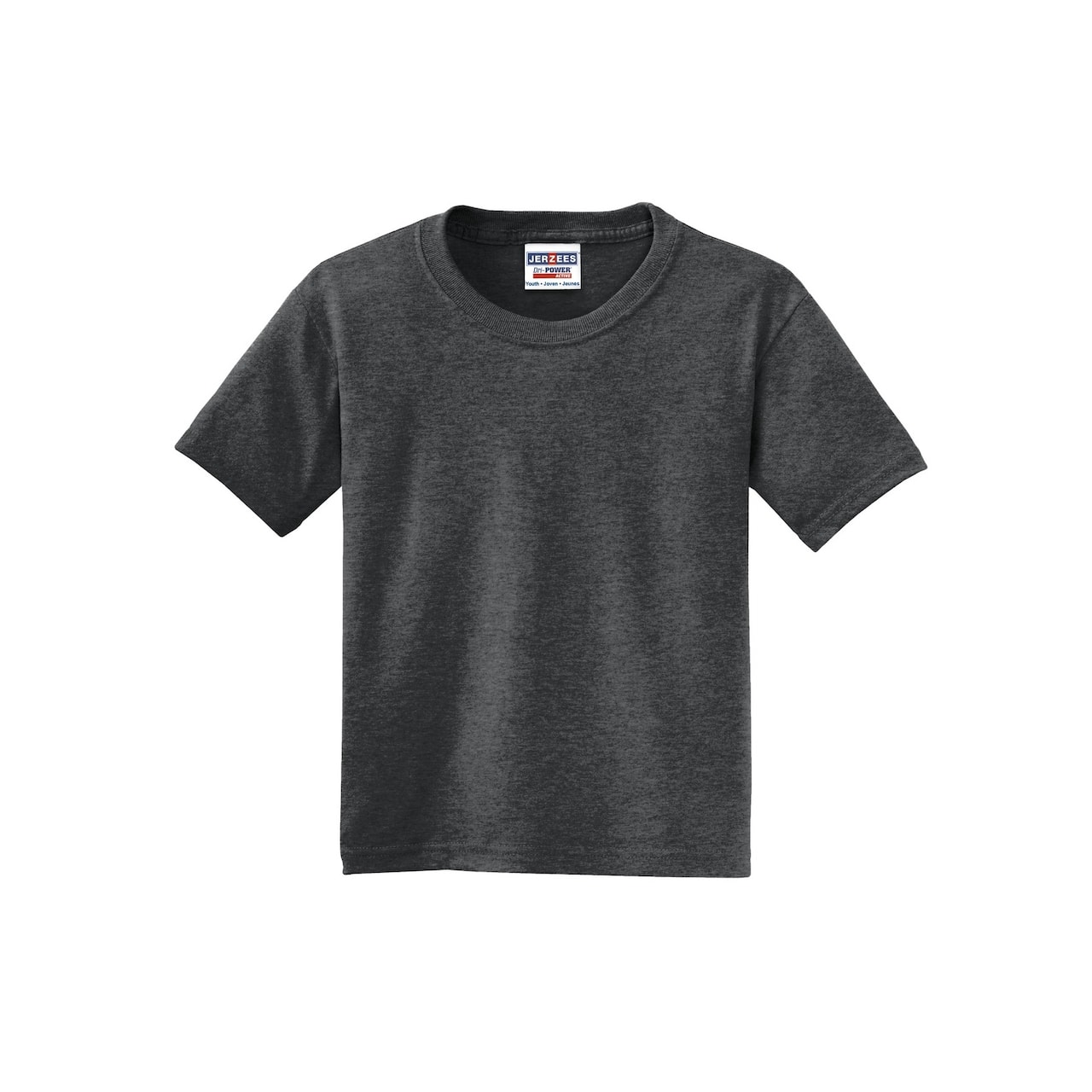 JERZEES® Dri-Power® Heathered Youth 50/50 Cotton/Poly T-Shirt